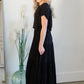 Black Tiered Ruffle Maxi Skirt Skirts Z Supply