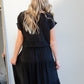 Black Tiered Ruffle Maxi Skirt Skirts Z Supply