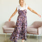 Black Tiny Floral Maxi Dress - FINAL SALE Dresses
