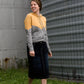 Black Wash Midi Denim Skirt - FINAL SALE Skirts