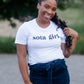 Black + White Sota Girl Tee Tops Northern Print Co