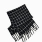 Black Window Panel Scarf Accessories