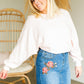 Blossom Embroidered Distressed Midi Denim Skirt - FINAL SALE Skirts