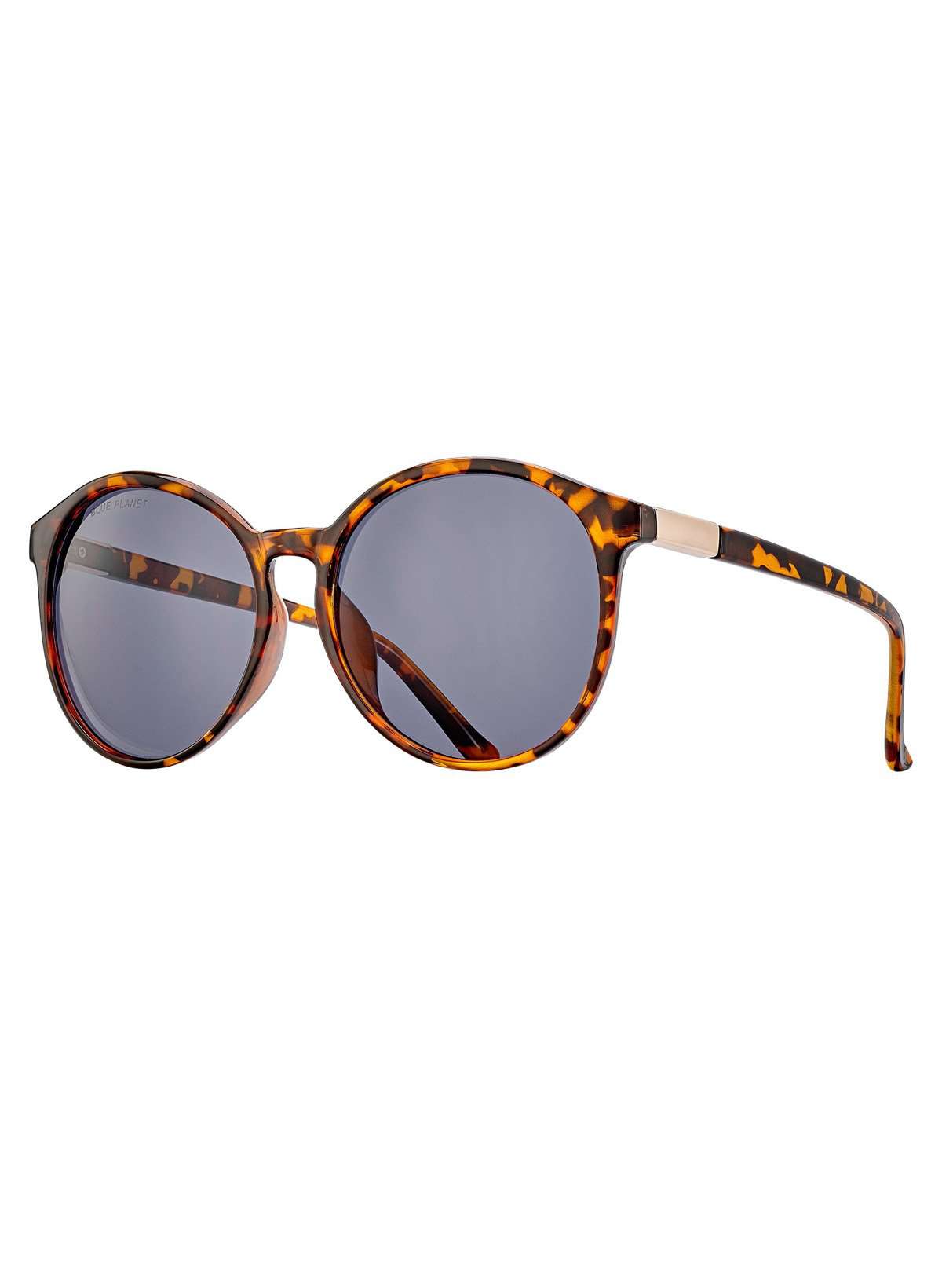 Brown and gold Blue Planet Women's sunglasses