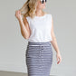 Blue Planet - White Bamboo Cat Eye Sunglasses - FINAL SALE Accessories