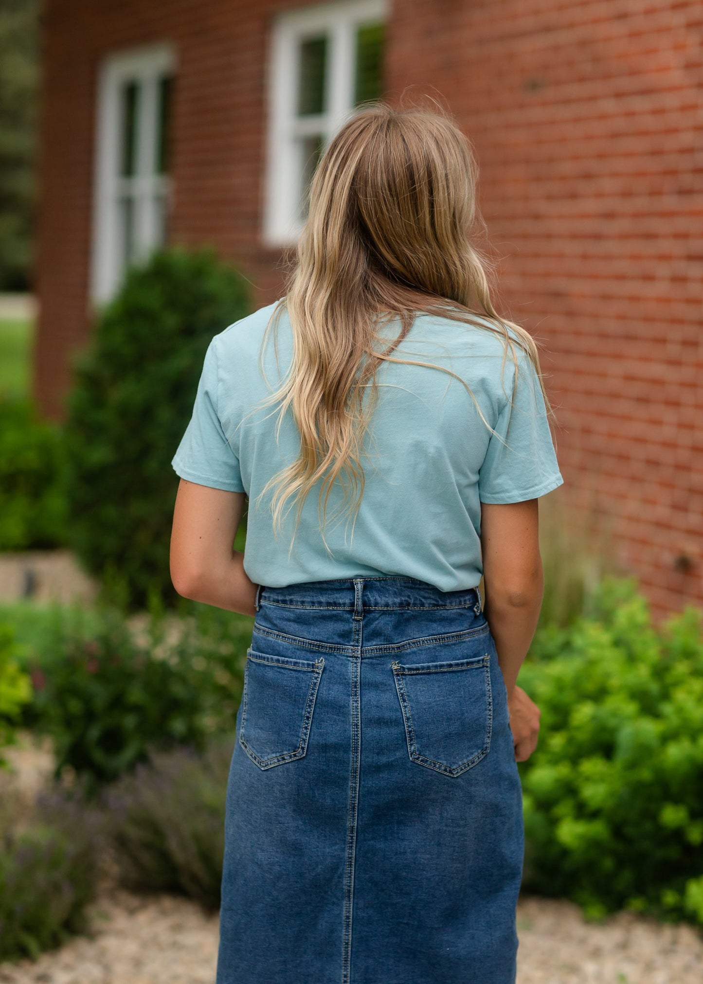 Blue Today I Choose Joy Graphic Tee - FINAL SALE Tops