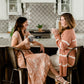 Blush Abstract Wrap Midi Dress - FINAL SALE Dresses