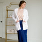 Blush Blouse with Smocking Detail Shirts Polagram