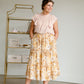 Blush Blouse with Smocking Detail Shirts Polagram