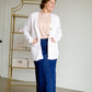Blush Blouse with Smocking Detail Shirts Polagram