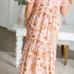 Blush Floral Tassel-Tie Maxi Dress - FINAL SALE Dresses