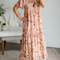 Blush Floral Tassel-Tie Maxi Dress - FINAL SALE Dresses