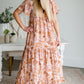 Blush Floral Tassel-Tie Maxi Dress - FINAL SALE Dresses