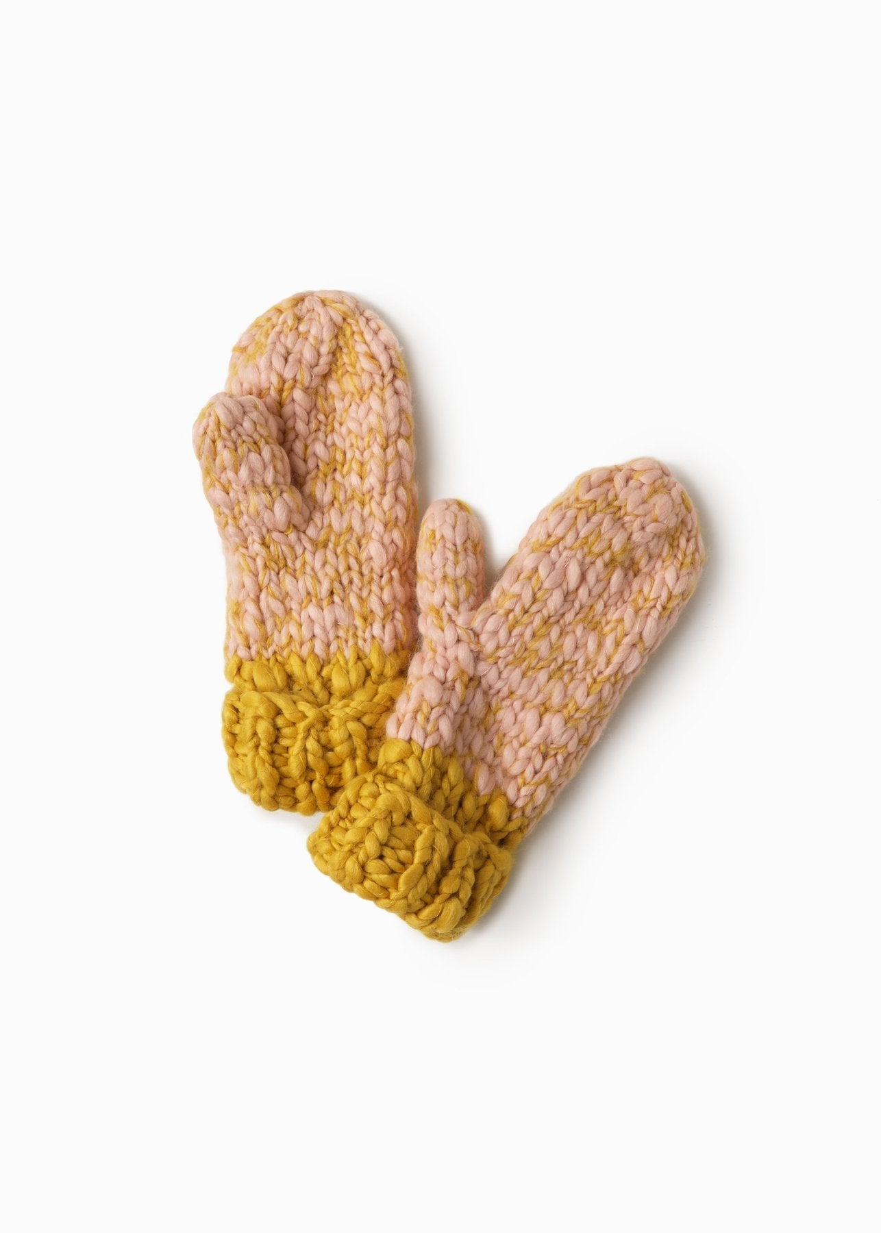 Blush Mango Yarn Mittens - FINAL SALE Accessories