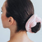 Blush Microfiber Towel Scrunchie Set Accessories