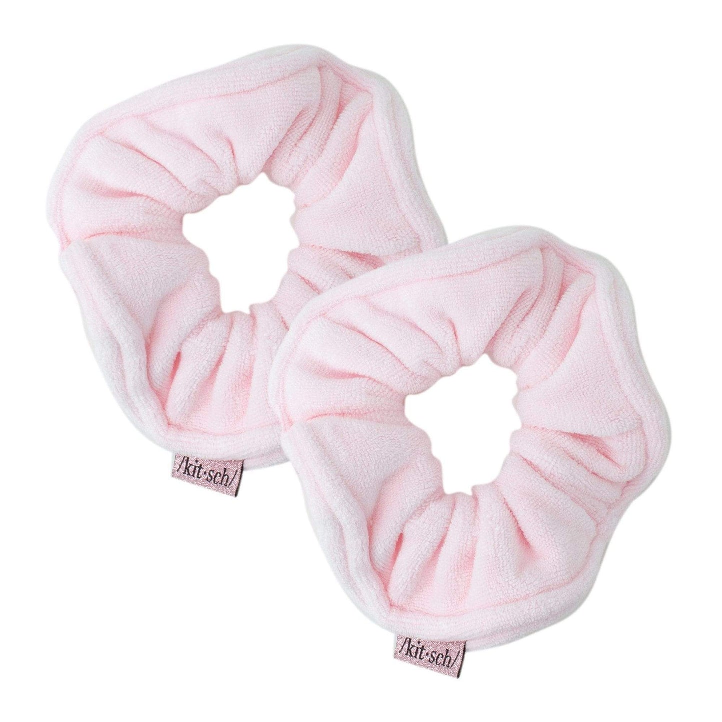 Blush Microfiber Towel Scrunchie Set Accessories