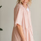 Blush Ruffle Textured Midi Dress - FINAL SALE Dresses