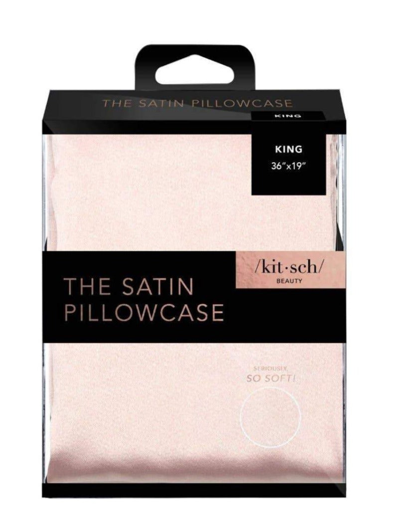 Blush Satin Pillowcase Home & Lifestyle