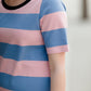 Bold Stripe Long T-Shirt Midi Dress - FINAL SALE Dresses