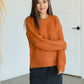 Bonnie Toffee Woven Sweater - FINAL SALE Tops