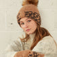 Boucle Leopard Ribbon Beanie - FINAL SALE Accessories