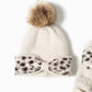 Boucle Leopard Ribbon Beanie - FINAL SALE Accessories