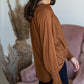 Boxy Smocked Cuff Modal Jersey Top Tops Grade & Gather