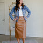 Boyfriend Denim Jean Jacket Tops Kut from the Kloth