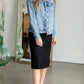 Boyfriend Denim Jean Jacket Tops Kut from the Kloth