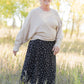 Braylyn Floral Midi Skirt Skirts