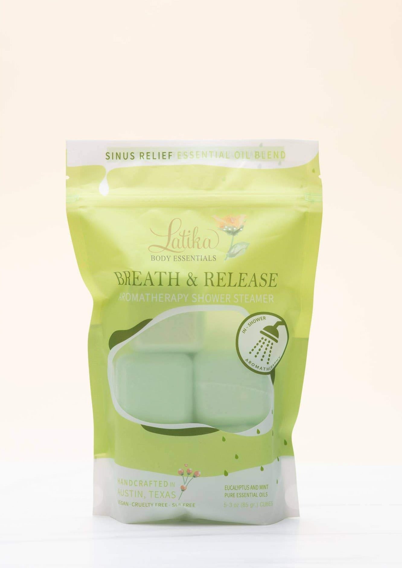 Breathe + Release Eucalyptus and Mint Shower Steamer - FINAL SALE Home & Lifestyle
