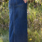 Bria Long Denim Skirt - FINAL SALE Skirts