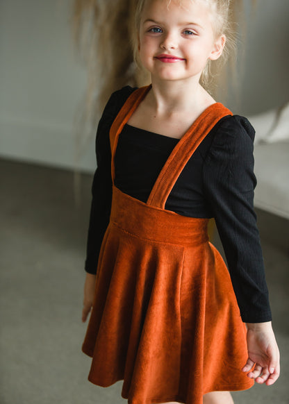 Brick Pinafore Corduroy Jumper - FINAL SALE Girls