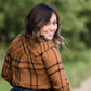 Brick Plaid Button Up Womens Top