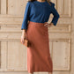 Brick Sweater Midi Skirt - FINAL SALE Skirts
