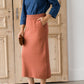 Brick Sweater Midi Skirt - FINAL SALE Skirts