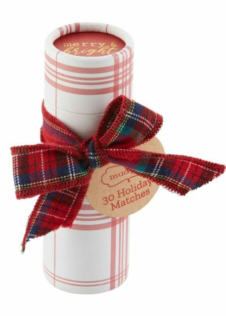 Bright Tartan Gift Matches - FINAL SALE Home & Lifestyle