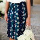 Brooke Dandelion Bloom Midi Skirt - FINAL SALE Skirts
