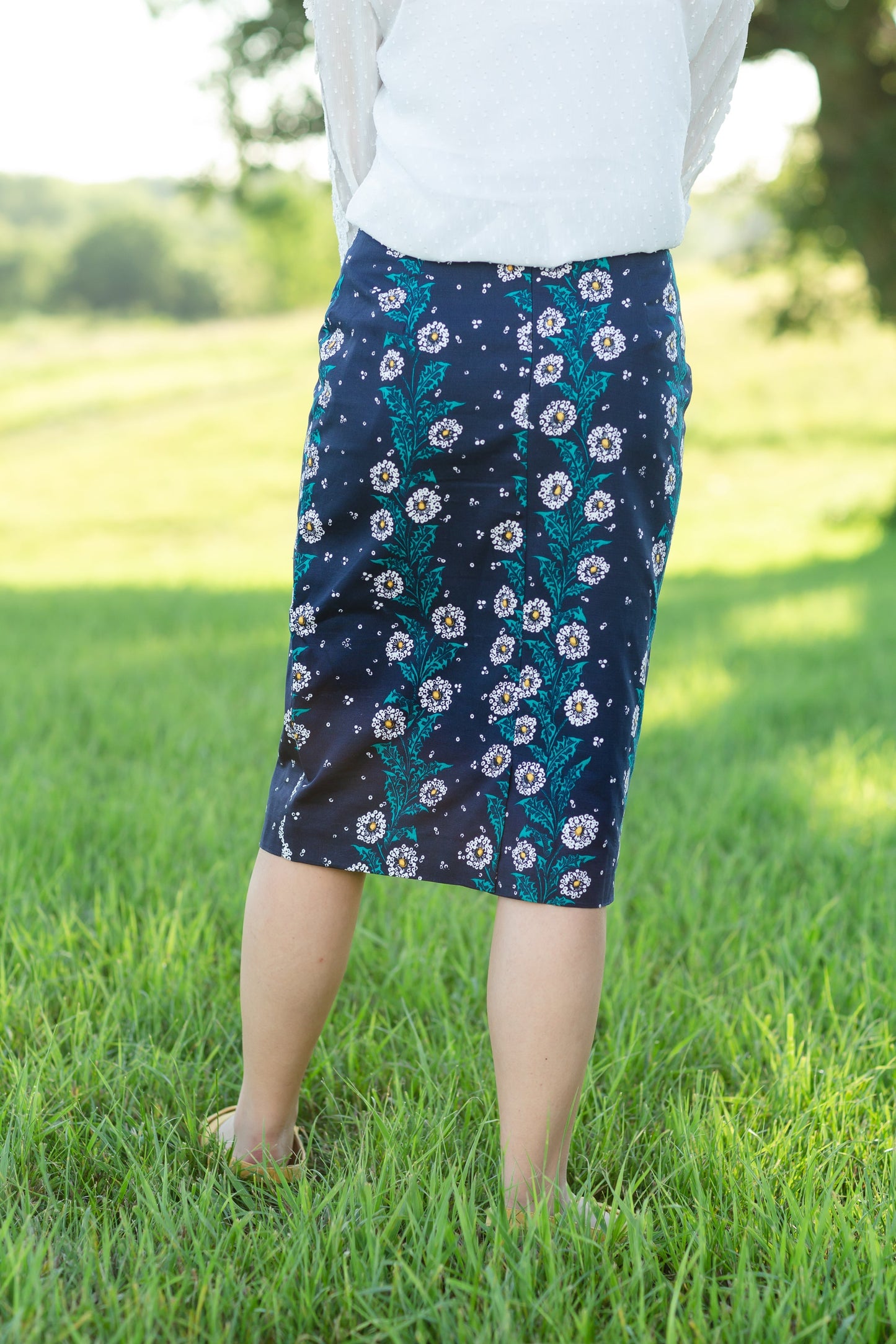 Brooke Dandelion Bloom Midi Skirt - FINAL SALE Skirts