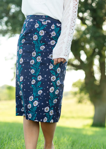 Brooke Dandelion Bloom Midi Skirt - FINAL SALE Skirts