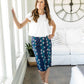 Brooke Dandelion Bloom Midi Skirt - FINAL SALE Skirts