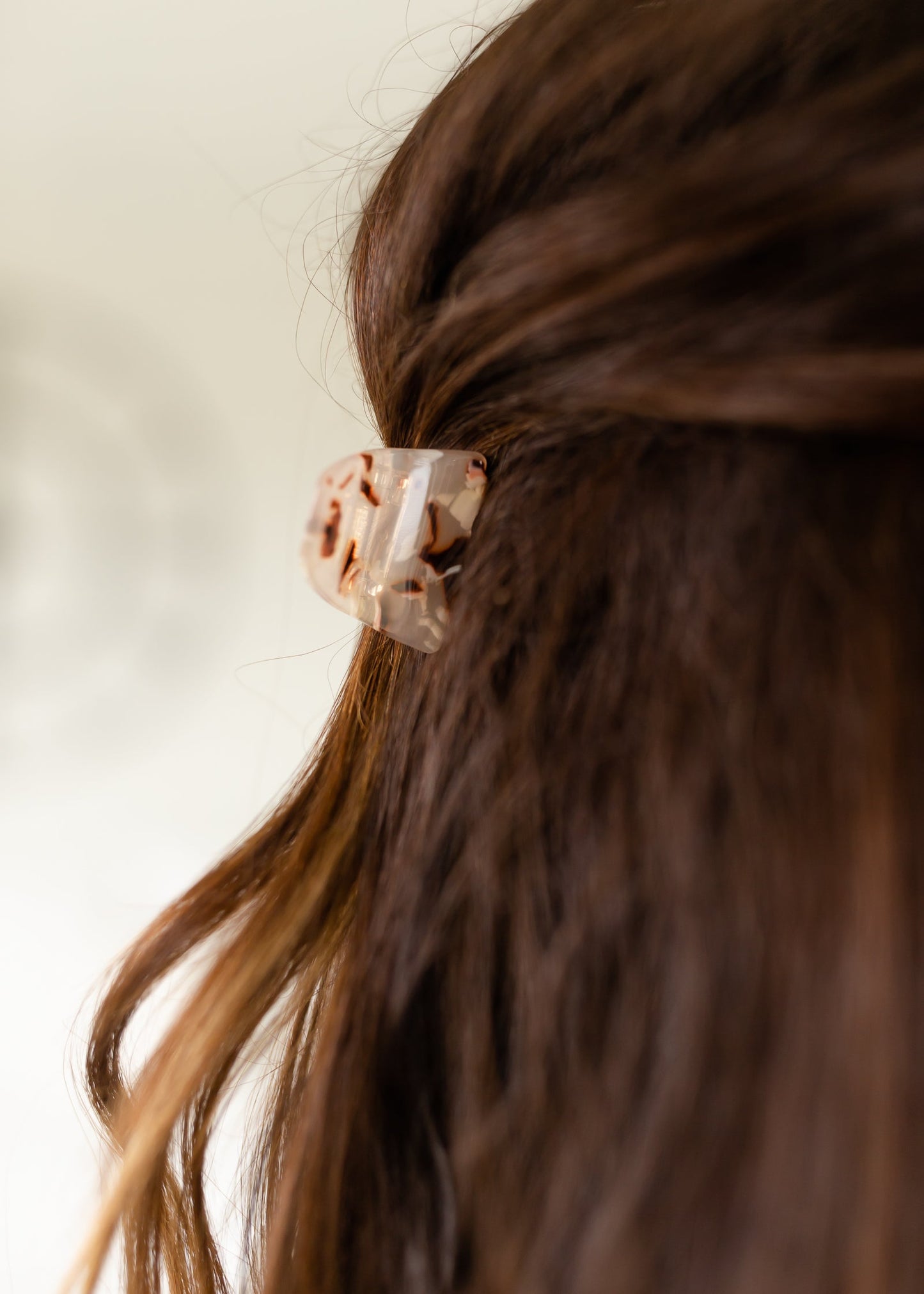 Brown + Ivory Bear Claw Hair Clip - FINAL SALE Accessories