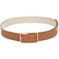 Brown Square Buckle Belt Accessories