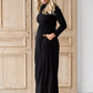Brushed Black Turtleneck Maxi Dress - FINAL SALE Dresses