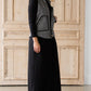 Brushed Black Turtleneck Maxi Dress - FINAL SALE Dresses