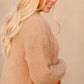 Brushed Open Front Pocket Cardigan - FINAL SALE Tops