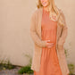 Brushed Open Front Pocket Cardigan - FINAL SALE Tops
