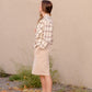 Brushed Plaid Wide Sleeve Patch Pocket Shacket Tops Hayden Los Angeles