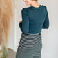 Brushed Slub Henley Puff Shoulder Long Sleeve Top Tops Z Supply