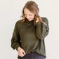Bubble Sleeve Pullover Sweater - FINAL SALE Tops